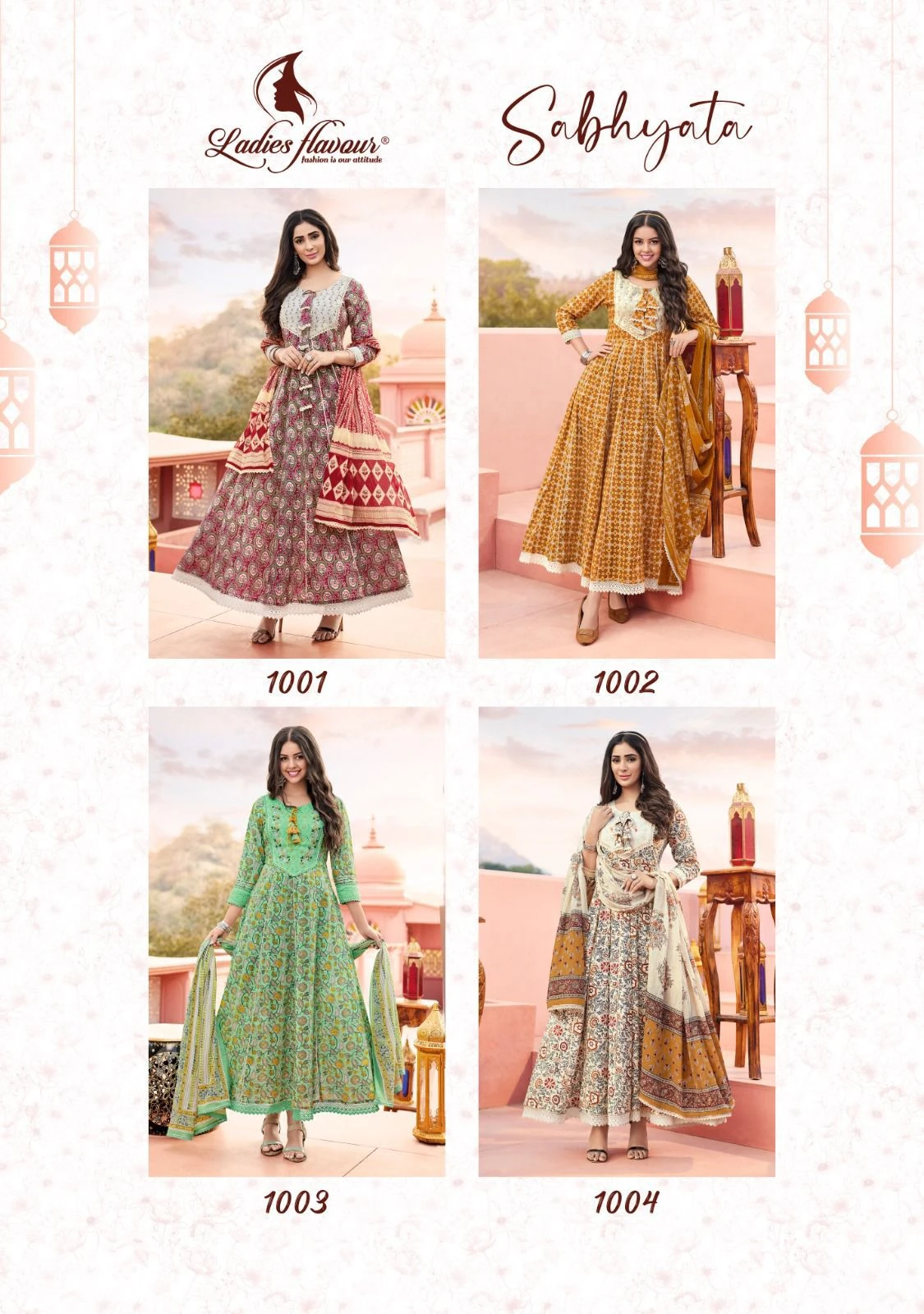 Ladies Flavour Sabhyata Pure Cotton Print Wholesale Readymade Salwar Suit Catalog — Wholesale Salwar Suits, MPA wholesale from Surat — view 5